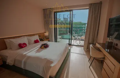 النزل و الشقق الفندقية - 1 حمام للبيع في فندق كوت دازور - قلب أوروبا - جزر العالم - دبي