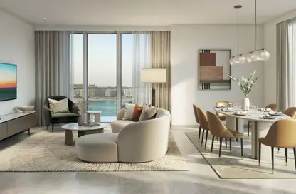 Apartment - 2 Bedrooms - 2 Bathrooms for sale in Beachgate by Address - Emaar Beachfront - Dubai Harbour - Dubai