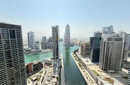 Apartment - Studio - 1 Bathroom for rent in Peninsula One - Peninsula - Business Bay - Dubai