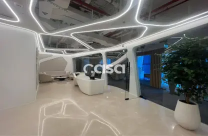 مكتب - استوديو - 1 حمام للايجار في برج أوبوس - الخليج التجاري - دبي