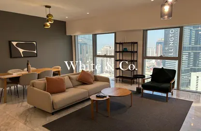 شقة - غرفة نوم - 2 حمامات للايجار في برج سنترال بارك السكني - برج سنترال بارك - مركز دبي المالي العالمي - دبي