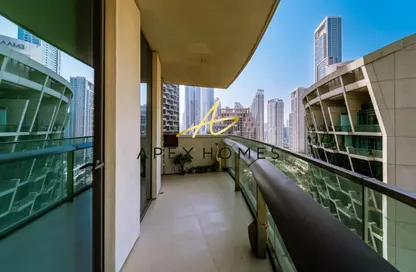 Apartment - 2 Bedrooms - 3 Bathrooms for rent in Burj Vista 1 - Burj Vista - Downtown Dubai - Dubai