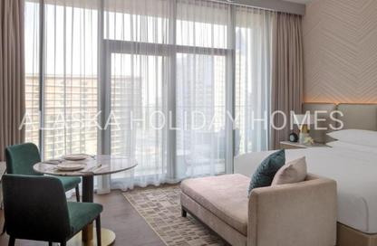 Hotel and Hotel Apartment - Studio - 1 Bathroom for rent in Intercontinental Residences Business Bay - Business Bay - Dubai Hotel and Hotel Apartment - Studio - 1 Bathroom for rent in Intercontinental Residences Business Bay - Business Bay - Dubai