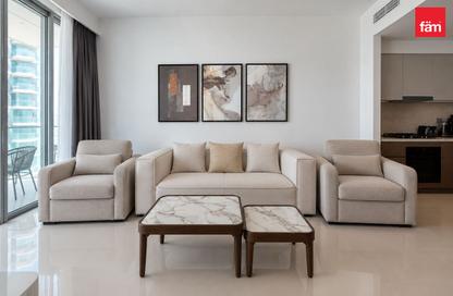 Apartment - 2 - 2 for sale in Beach Isle Tower 1 - Beach Isle - Emaar Beachfront - Dubai Harbour - Dubai