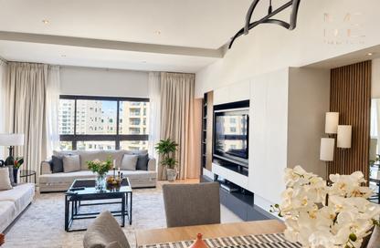 Apartment - 3 - 4 for rent in Golden Mile 6 - Golden Mile - Palm Jumeirah - Dubai