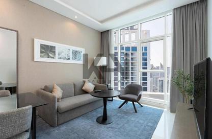 Apartment - 1 Bedroom - 1 Bathroom for rent in Damac Maison Prive A - Damac Maison Prive - Business Bay - Dubai