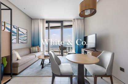 Apartment - 1 - 2 for rent in Jumeirah Gate Tower 2 - The Address Jumeirah Resort and Spa - Jumeirah Beach Residence - Dubai