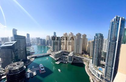 Apartment - 2 - 2 for rent in JW Marriott Hotel Marina - Dubai Marina - Dubai