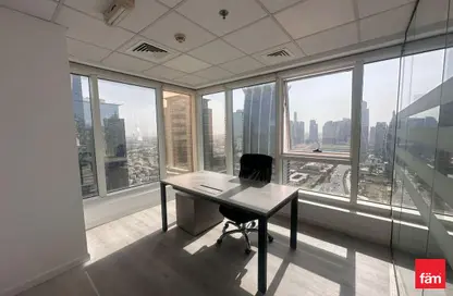 Office Space - Studio - 2 Bathrooms for rent in One Lake Plaza - JLT Cluster T - Jumeirah Lake Towers - Dubai