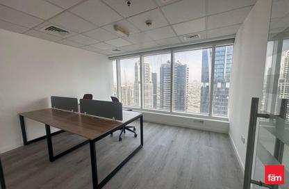 مكتب - استوديو - 2 حمامات للايجار في وان ليك بلازا - (JLT) مجمع T - أبراج بحيرات الجميرا - دبي