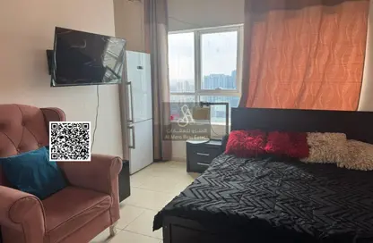 Apartment - Studio - 1 Bathroom for sale in Orient Tower 1 - Orient Towers - Al Bustan - Ajman
