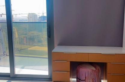 Apartment - Studio - 1 for rent in Blue Waves Tower - Dubai Land Residence Complex - Dubai