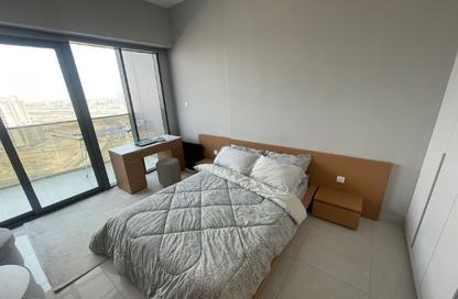 Apartment - Studio - 1 for rent in Blue Waves Tower - Dubai Land Residence Complex - Dubai