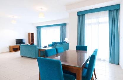 Apartment - 3 Bedrooms - 4 Bathrooms for rent in Roda Amwaj Suites - Amwaj - Jumeirah Beach Residence - Dubai