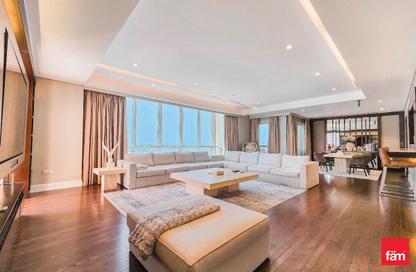 Apartment - 3 Bedrooms - 5 Bathrooms for rent in Marina Residences 2 - Marina Residences - Palm Jumeirah - Dubai
