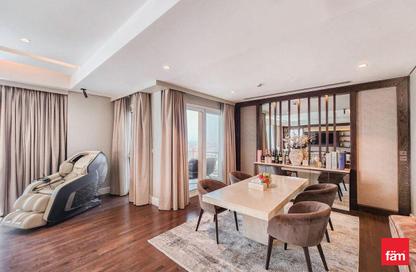 Apartment - 3 Bedrooms - 5 Bathrooms for rent in Marina Residences 2 - Marina Residences - Palm Jumeirah - Dubai