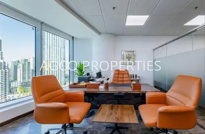 Office Space - Studio - 1 Bathroom for rent in The Prime Tower - Business Bay - Dubai