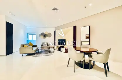 شقة - غرفة نوم - 2 حمامات للايجار في برج بارك - شارع الشيخ زايد - دبي