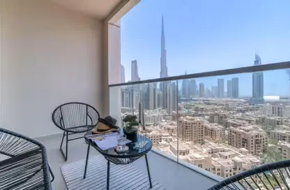 Apartment - 2 Bedrooms - 3 Bathrooms for rent in Bellevue Towers - Downtown Dubai - Dubai