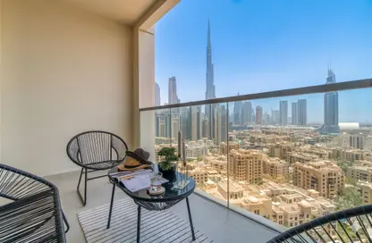 Apartment - 2 Bedrooms - 3 Bathrooms for rent in Bellevue Towers - Downtown Dubai - Dubai