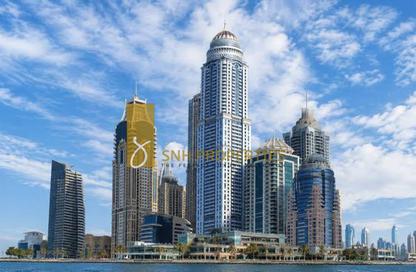 Apartment - 1 Bedroom - 2 Bathrooms for rent in Princess Tower - Dubai Marina - Dubai