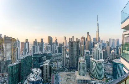 شقة - غرفة نوم - 1 حمام للايجار في بنينسولا ثري - بنينسولا - الخليج التجاري - دبي