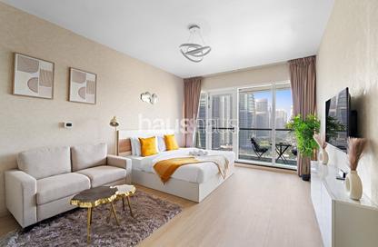 Apartment - Studio - 1 Bathroom for rent in Dubai Arch - JLT Cluster G - Jumeirah Lake Towers - Dubai