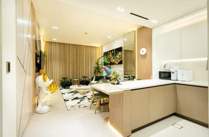 Apartment - 1 Bedroom - 2 Bathrooms for rent in Binghatti Aurora - District 12 - Jumeirah Village Circle - Dubai