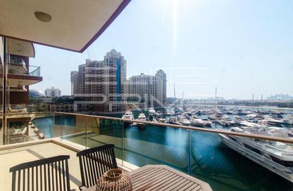 Apartment - 2 Bedrooms - 3 Bathrooms for rent in Aquamarine - Tiara Residences - Palm Jumeirah - Dubai