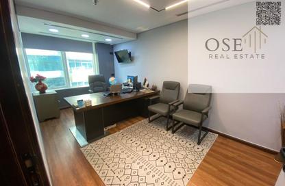 Co-working space - Studio - 2 Bathrooms for sale in Horizon Towers - Ajman Downtown - Ajman