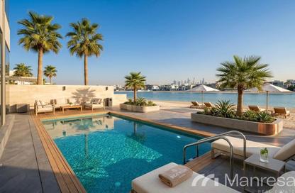 Villa - 6 - 7 for rent in Palm Jumeirah Frond I - Palm Jumeirah - Dubai