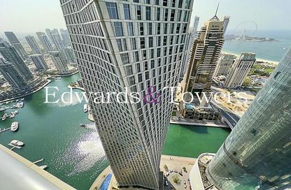 Apartment - 2 Bedrooms - 3 Bathrooms for rent in Damac Heights - Dubai Marina - Dubai