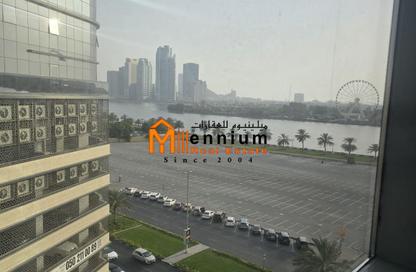 Office Space - Studio - 1 Bathroom for rent in Crystal Plaza - Al Majaz 1 - Al Majaz - Sharjah