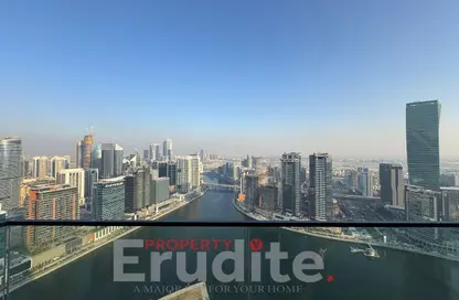 شقة - غرفة نوم - 1 حمام للبيع في بنينسولا ثري - بنينسولا - الخليج التجاري - دبي