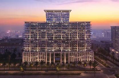 Office Space - Studio - 1 Bathroom for sale in Binghatti Amberhall - District 13 - Jumeirah Village Circle - Dubai
