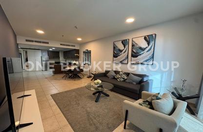 Apartment - 1 Bedroom - 2 Bathrooms for rent in Elite Residence - Dubai Marina - Dubai