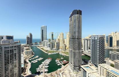 Apartment - 2 Bedrooms - 2 Bathrooms for rent in Escan Tower - Dubai Marina - Dubai