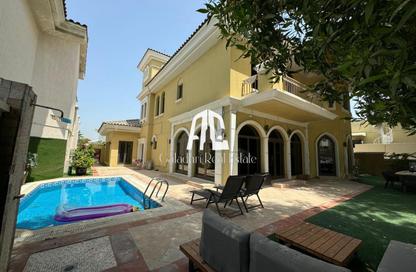 Villa - 4 - 6 for rent in Garden Homes Frond P - Garden Homes - Palm Jumeirah - Dubai