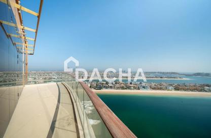 Apartment - 3 Bedrooms - 4 Bathrooms for rent in Diamond - Tiara Residences - Palm Jumeirah - Dubai