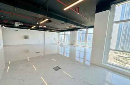 Office Space - Studio - 1 Bathroom for rent in Grosvenor Office Tower - Business Bay - Dubai
