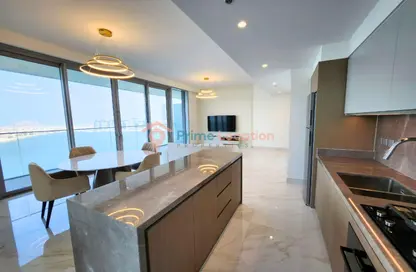 Apartment - 2 Bedrooms - 2 Bathrooms for rent in Beach Isle Tower 2 - Beach Isle - EMAAR Beachfront - Dubai Harbour - Dubai