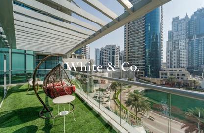Apartment - 2 Bedrooms - 3 Bathrooms for rent in Trident Bayside - Dubai Marina - Dubai