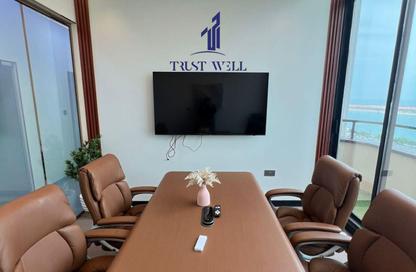 Business Centre - Studio - 7+ Bathrooms for rent in Dar Al Salam Building - Corniche Road - Abu Dhabi