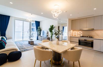 Apartment - 3 Bedrooms - 4 Bathrooms for rent in Beach Mansion Tower 1 - Beach Mansion - Emaar Beachfront - Dubai Harbour - Dubai