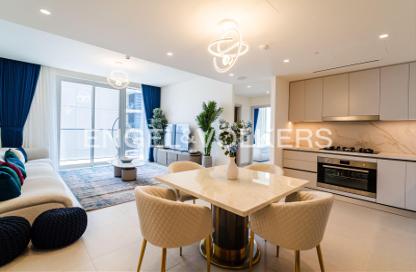 Apartment - 3 Bedrooms - 4 Bathrooms for rent in Beach Mansion Tower 1 - Beach Mansion - Emaar Beachfront - Dubai Harbour - Dubai