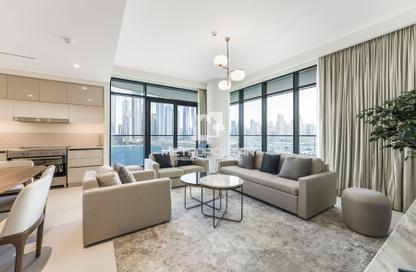 Apartment - 3 - 3 for rent in Marina Vista Tower 1 - Marina Vista - Emaar Beachfront - Dubai Harbour - Dubai