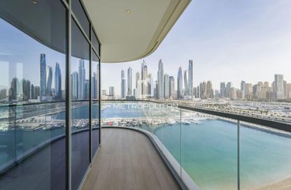 Apartment - 3 - 3 for rent in Marina Vista Tower 1 - Marina Vista - Emaar Beachfront - Dubai Harbour - Dubai