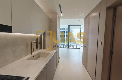 Apartment - Studio - 1 Bathroom for rent in Binghatti Ghost - Dubai Healthcare City 2 - Al Jaddaf - Dubai