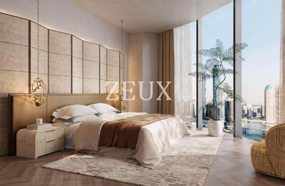 Apartment - 1 Bedroom - 2 Bathrooms for rent in Al Habtoor Tower - Al Habtoor City - Business Bay - Dubai