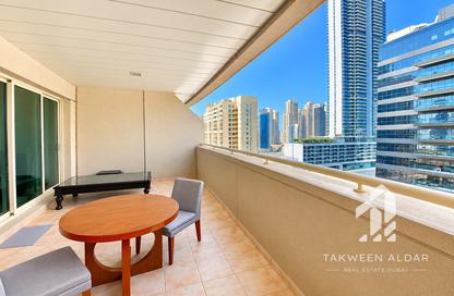 Apartment - 1 - 2 for rent in Dream Tower 1 - Dream Towers - Dubai Marina - Dubai